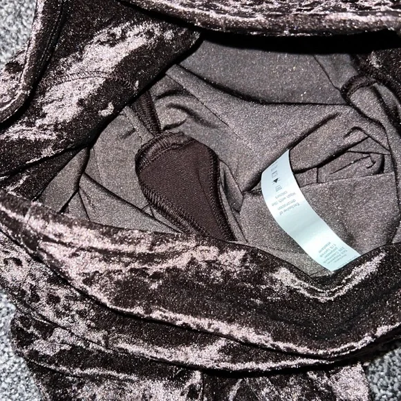 Lululemon H/R leggings Wunder Under, special edition Coffee Press Crushed Velvet - Picture 12 of 13